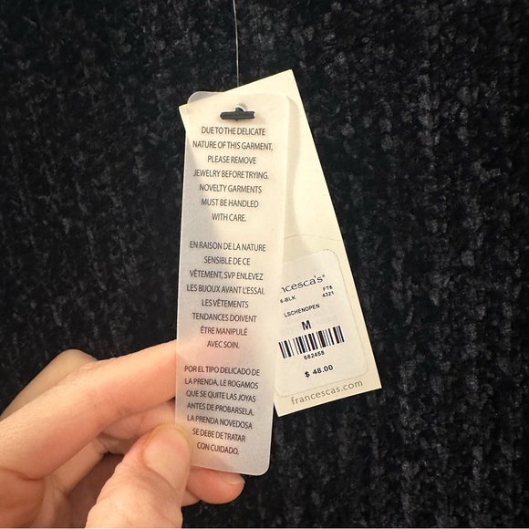 NWT Francesca’s Super Soft Knit Cardigan Size Medium - Picture 3 of 5